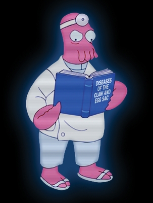 Heeb Magazine Future Issue Nice Jewish Aliens Dr. Zoidberg Futurama