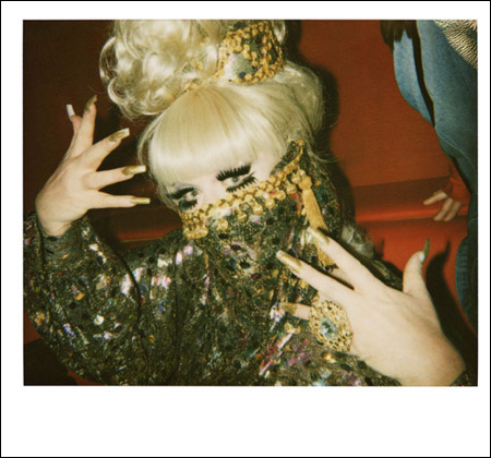 Gypsy Bunny Celebrity Polaroid by Jeremy Kost 