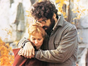Elliott Gould and Bibi Andersson in The Touch