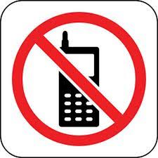 no cell phones