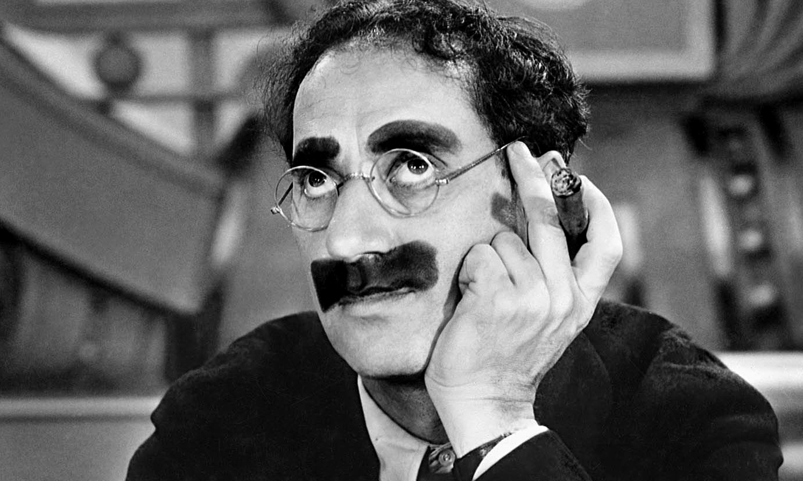 Mention the possibility of a Groucho Marx biopic, and Rob Zombie doesn&#39;t, y&#39;know, immediately come to mind. So, when news broke that Mr. Zombie would be ... - Groucho-Marx-Duck-Soup