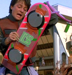 Marty McFly BAck to the Future Biff DeLorean
