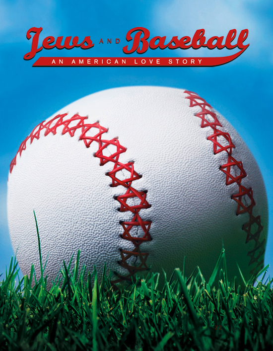 Jews and Baseball Poster