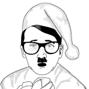 Hipster Hitler Xmass Featured