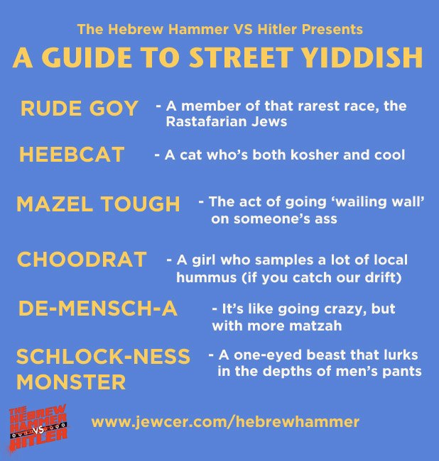 Hammer's guide to street yiddish