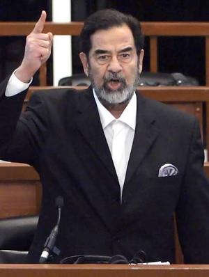 “I am not guilty, I am innocent.” - Saddam Hussein